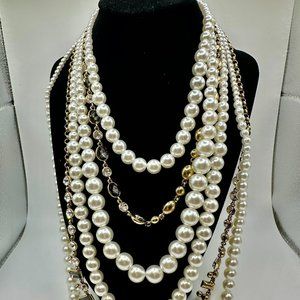 Long, Multi-Layer Necklace